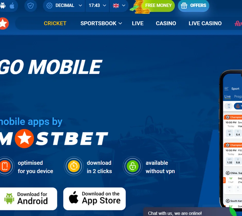 Mostbet apk