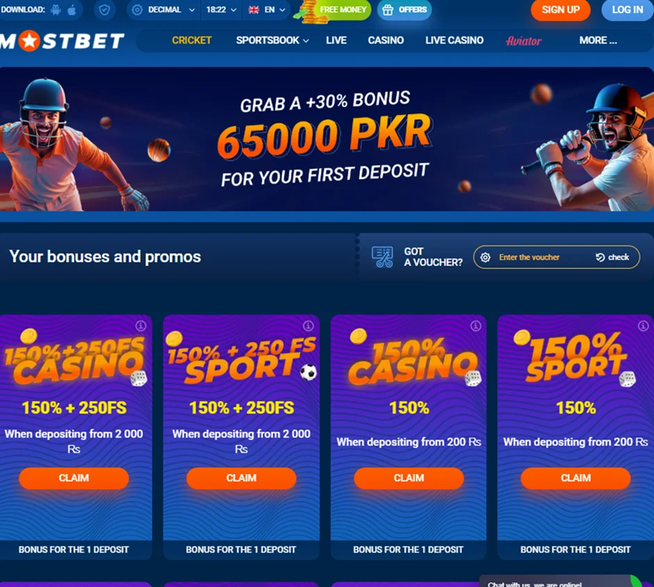 Mostbet casino app